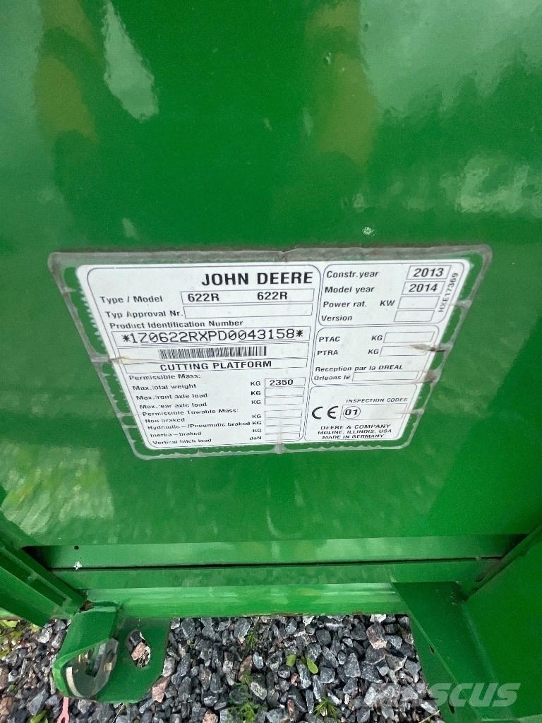 John Deere 622R コンバイン・ハーベスター・ヘッド