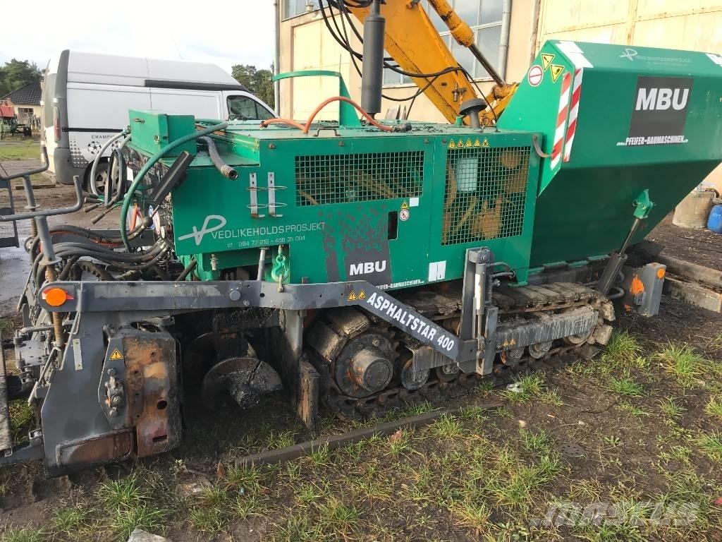 MBU 400 アスファルトフィニッシャ