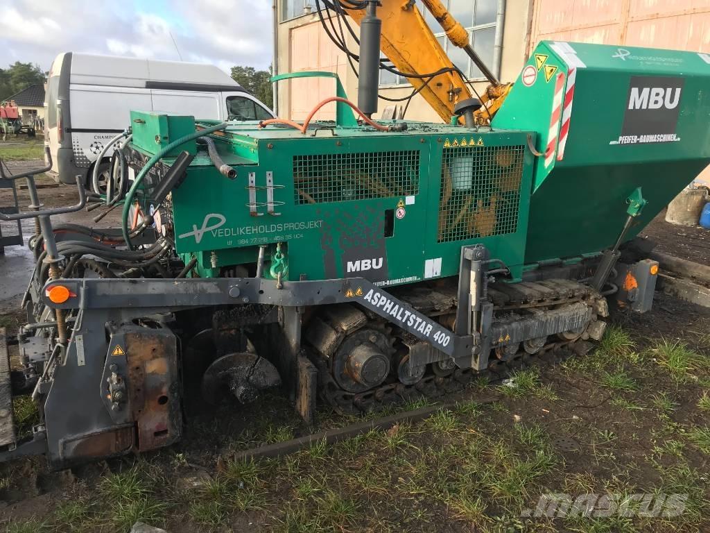 MBU 400 アスファルトフィニッシャ