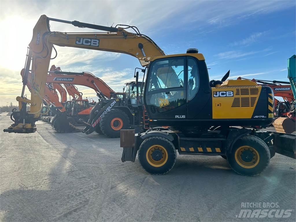 JCB JS175WMT4F ホイール式油圧ショベル（パワーショベル・ユンボ・バックホー）
