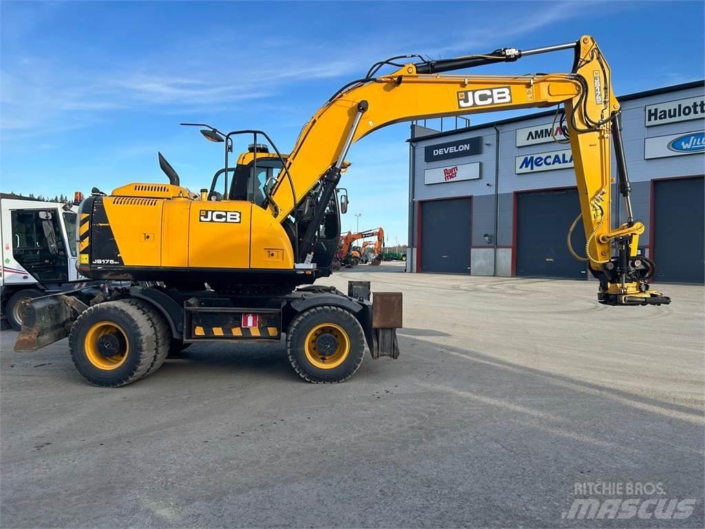 JCB JS175WMT4F ホイール式油圧ショベル（パワーショベル・ユンボ・バックホー）