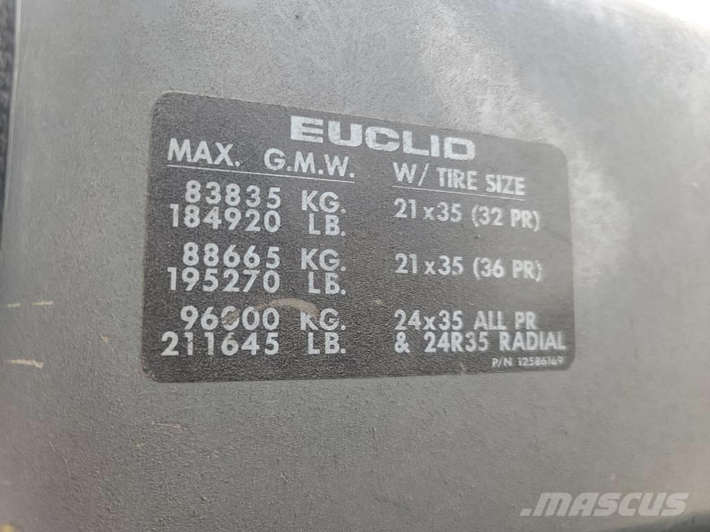 Euclid R60 アーティキュレート式ダンプトラック