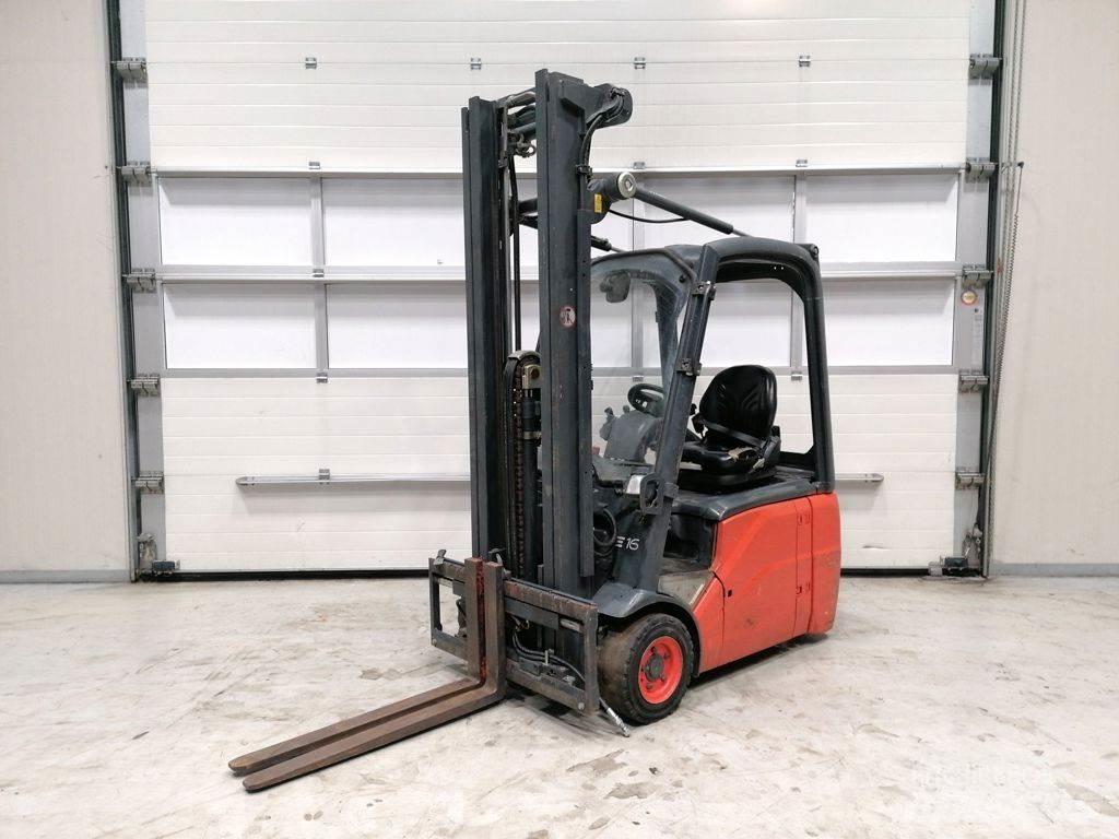 Linde E16C-00 バッテリーフォークリフト