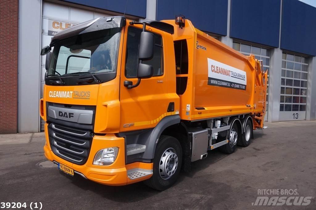 DAF FAG CF 340 塵芥車、パッカー車