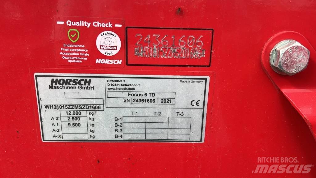 Horsch Focus 6 TD ドリル