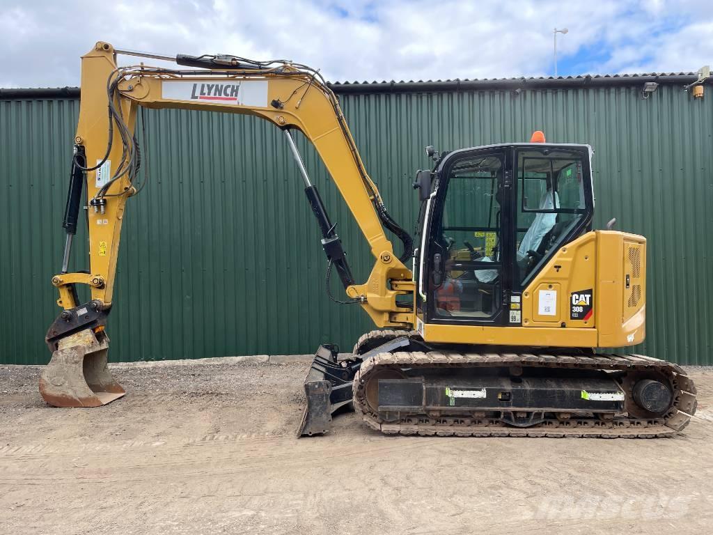 CAT 308 中型油圧ショベル 7ｔ-12ｔ（ユンボ・パワーショベル・バックホー）