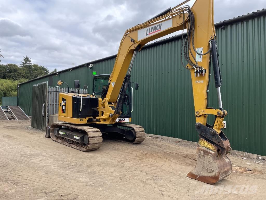 CAT 308 中型油圧ショベル 7ｔ-12ｔ（ユンボ・パワーショベル・バックホー）