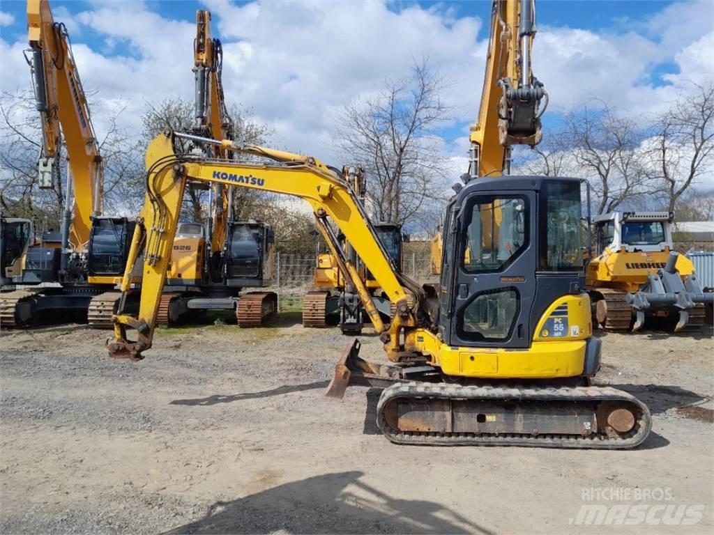 Komatsu PC55MR-3 ミニ油圧ショベル 7t以下（ミニユンボ・ミニディガー）