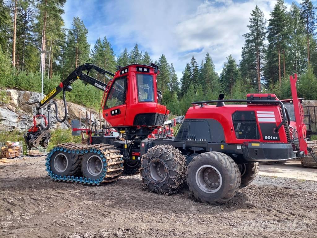 Komatsu 901 XC ハーベスター