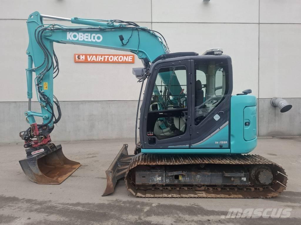 Kobelco SK 75 SR-3E 中型油圧ショベル 7ｔ-12ｔ（ユンボ・パワーショベル・バックホー）