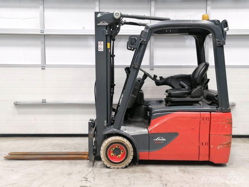 Linde E18-02 バッテリーフォークリフト