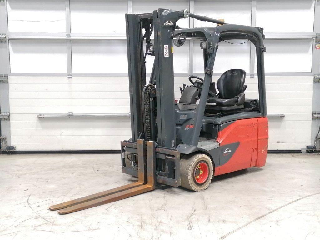 Linde E18-02 バッテリーフォークリフト