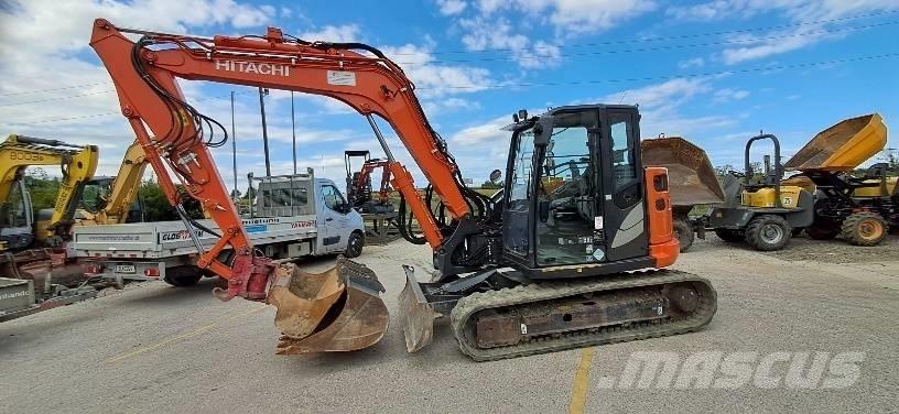 Hitachi ZX85USB-6 中型油圧ショベル 7ｔ-12ｔ（ユンボ・パワーショベル・バックホー）
