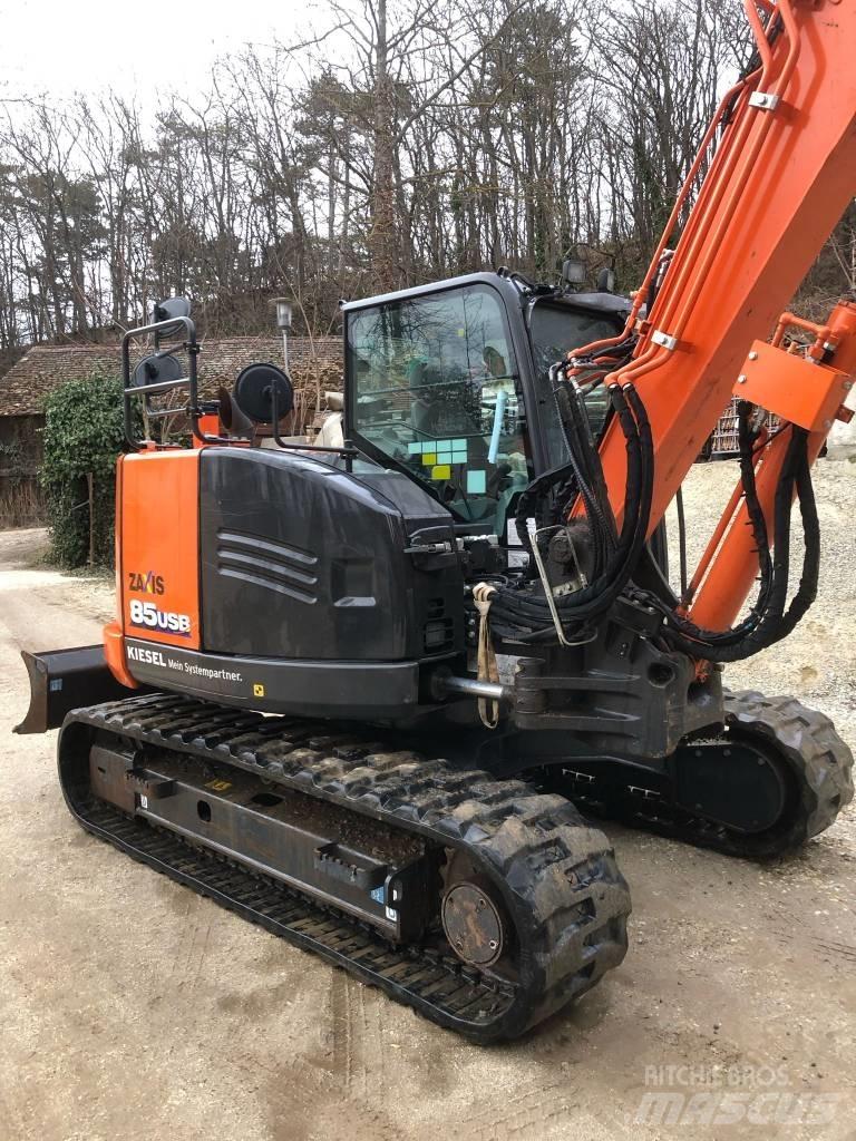 Hitachi ZX85USB-6 中型油圧ショベル 7ｔ-12ｔ（ユンボ・パワーショベル・バックホー）