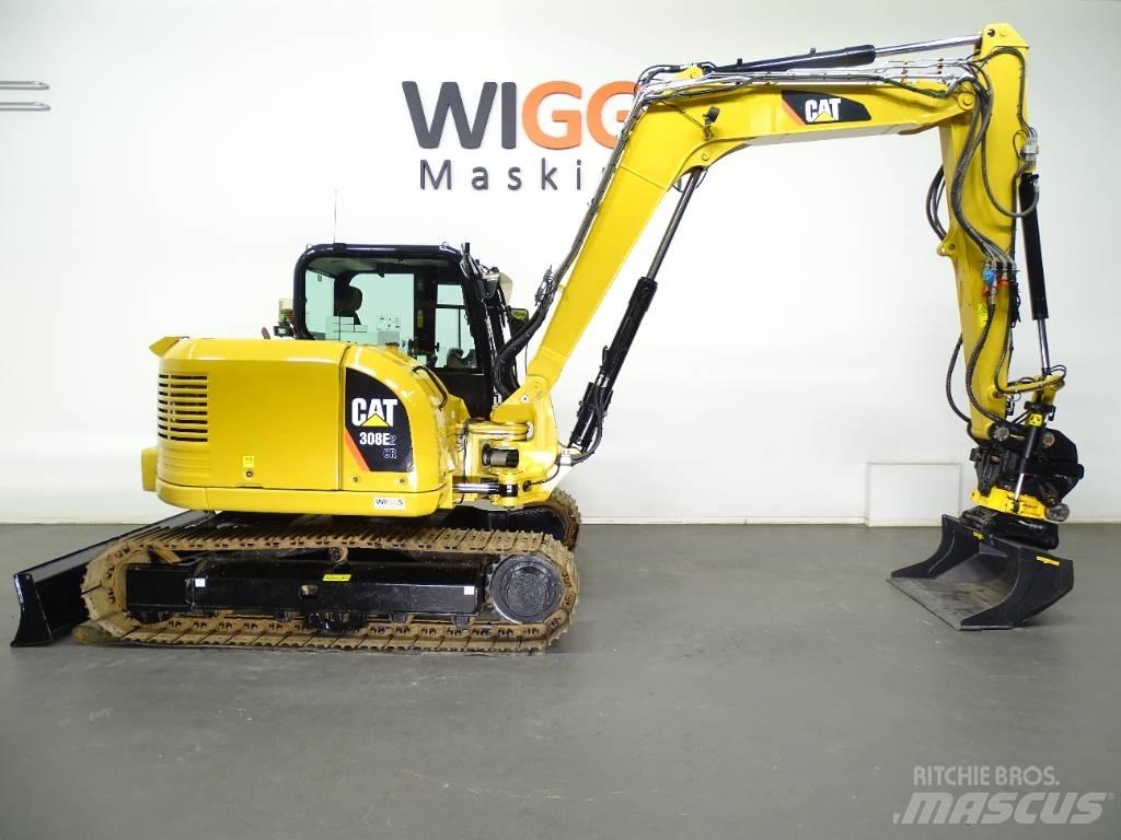 CAT 308 E 2 CR 中型油圧ショベル 7ｔ-12ｔ（ユンボ・パワーショベル・バックホー）
