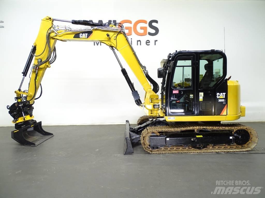 CAT 308 E 2 CR 中型油圧ショベル 7ｔ-12ｔ（ユンボ・パワーショベル・バックホー）