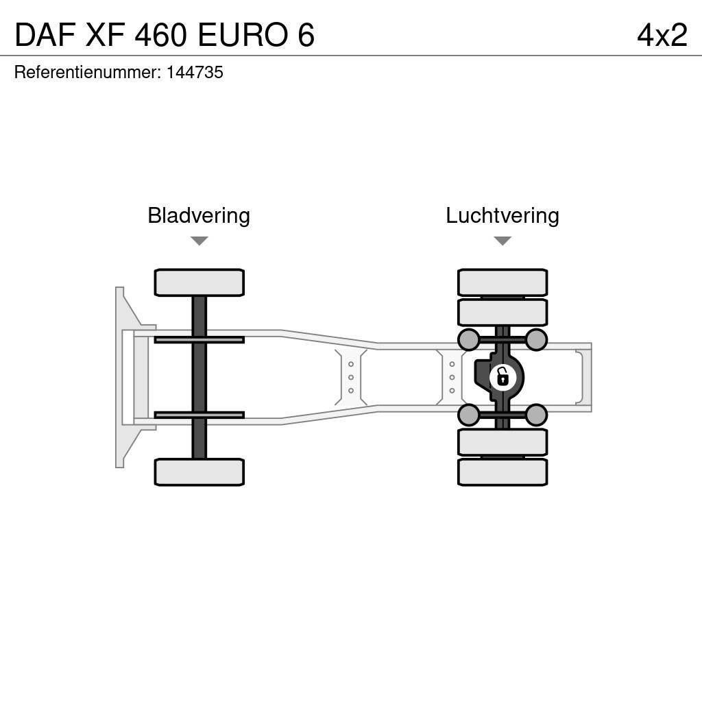 DAF XF 460 EURO 6 中古トラクターヘッド | トレーラーヘッド