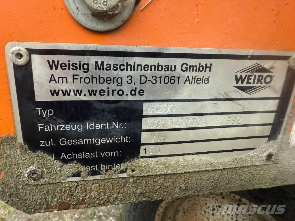 Weiro Bitumensprayer アスファルトスプレヤ