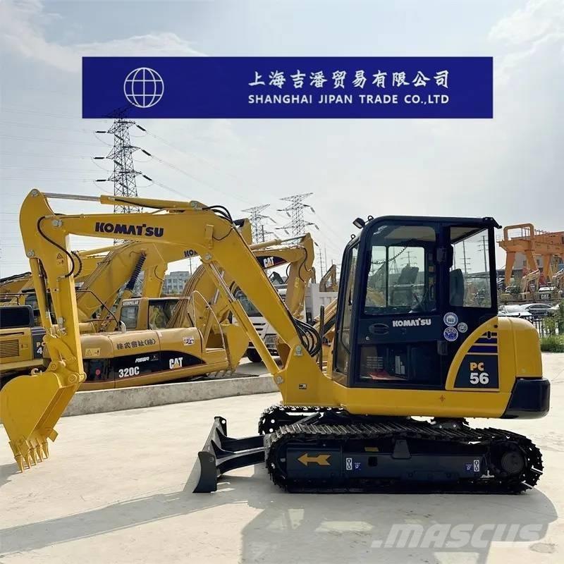 Komatsu PC 56 ミニ油圧ショベル 7t以下（ミニユンボ・ミニディガー）