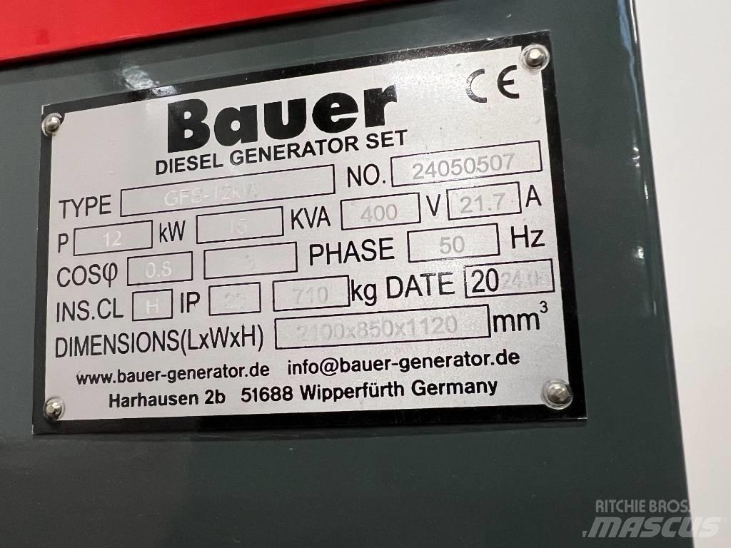Bauer GFS-12 ディーゼル発電機