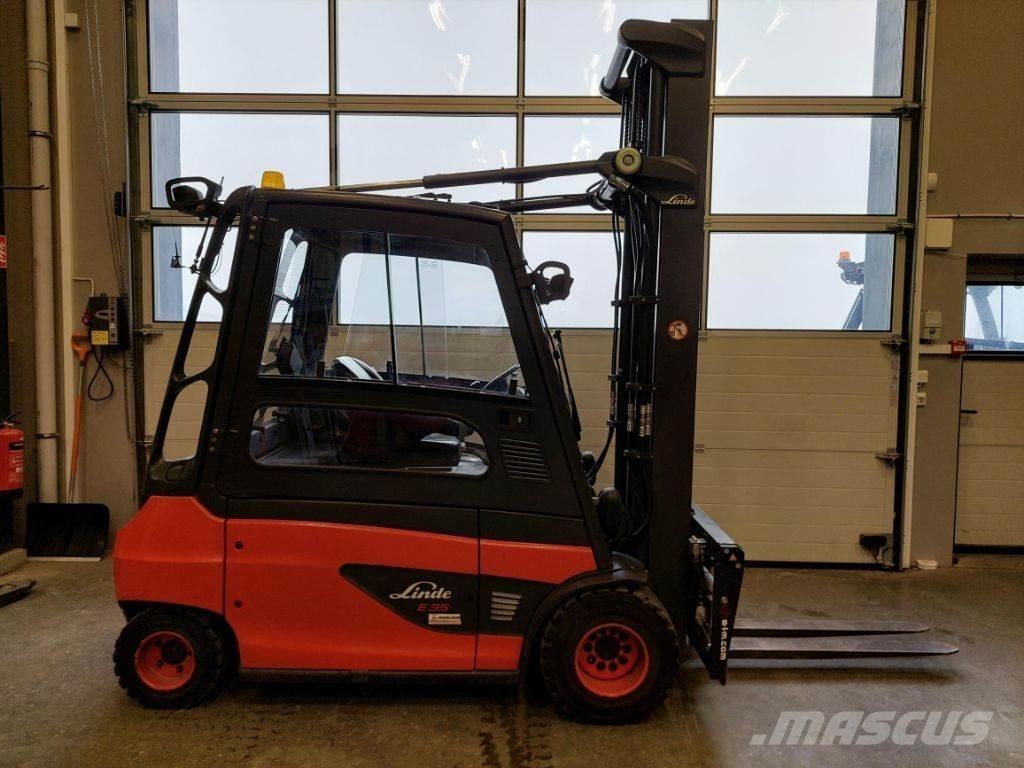Linde E 35 バッテリーフォークリフト