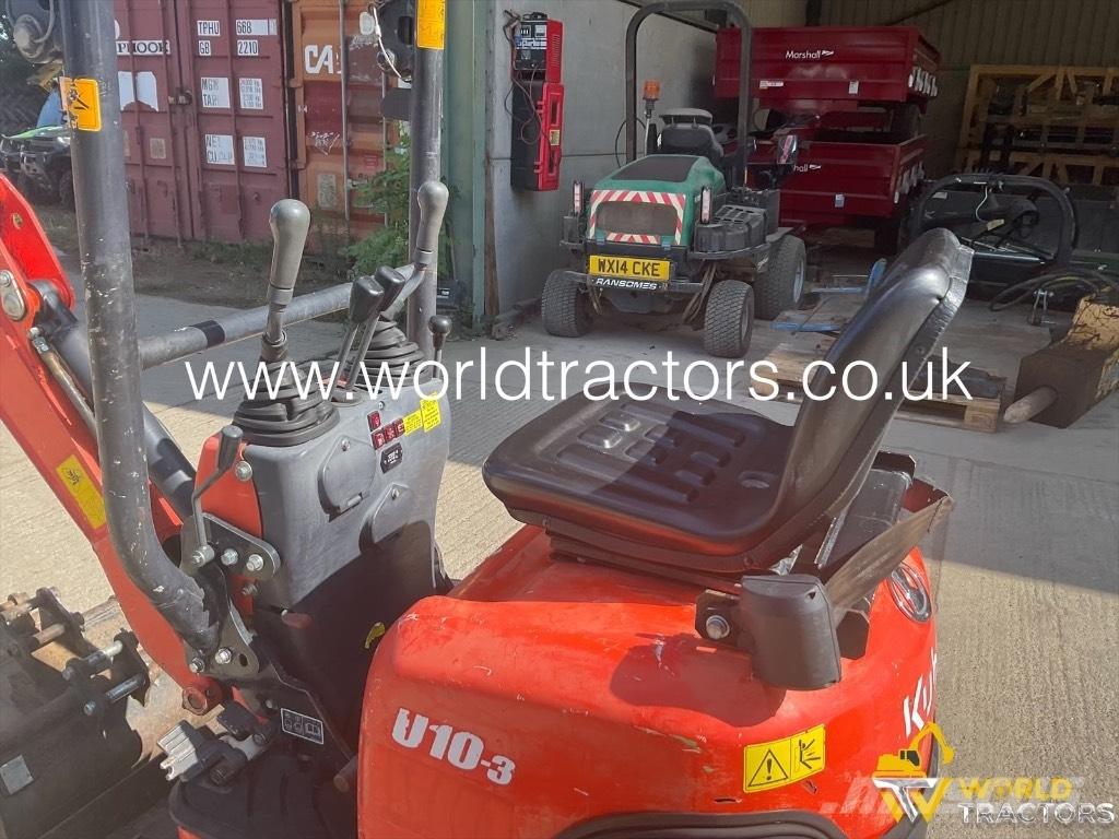 Kubota U 10-3 ミニ油圧ショベル 7t以下（ミニユンボ・ミニディガー）