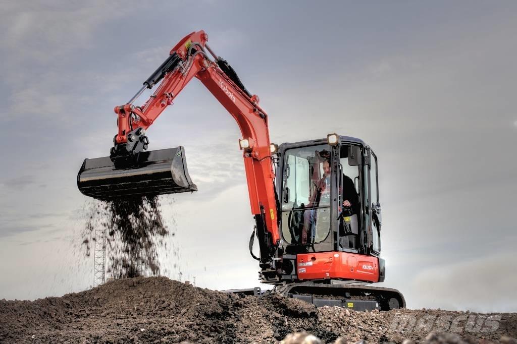 Kubota KX 037-4 ミニ油圧ショベル 7t以下（ミニユンボ・ミニディガー）