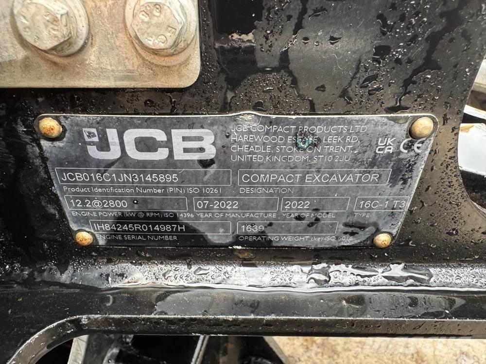 JCB 16C-1 ミニ油圧ショベル 7t以下（ミニユンボ・ミニディガー）