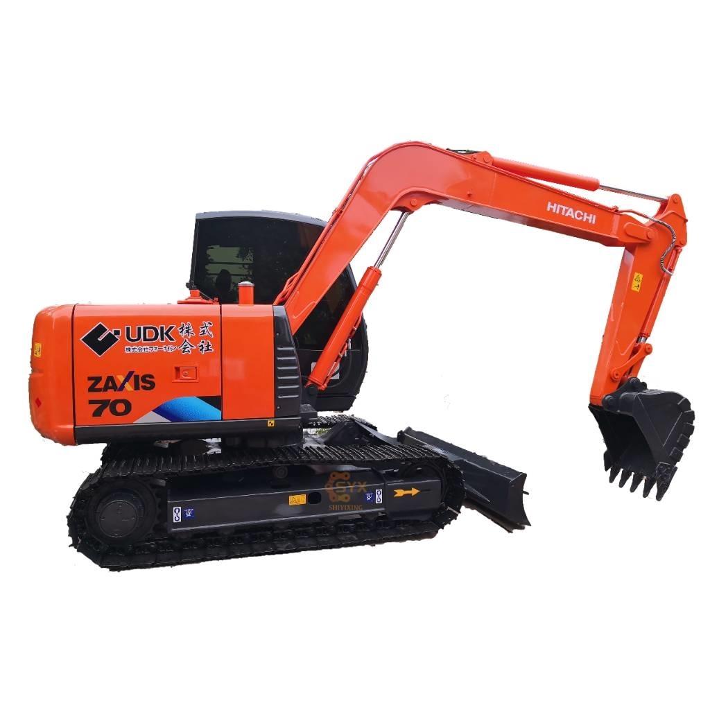 Hitachi ZX 70 中型油圧ショベル 7ｔ-12ｔ（ユンボ・パワーショベル・バックホー）