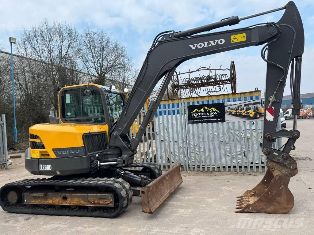 Volvo ECR 88 中型油圧ショベル 7ｔ-12ｔ（ユンボ・パワーショベル・バックホー）