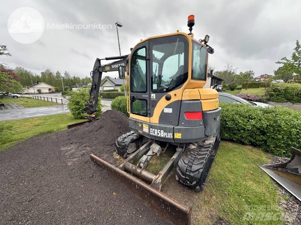 Volvo ECR 58 ミニ油圧ショベル 7t以下（ミニユンボ・ミニディガー）