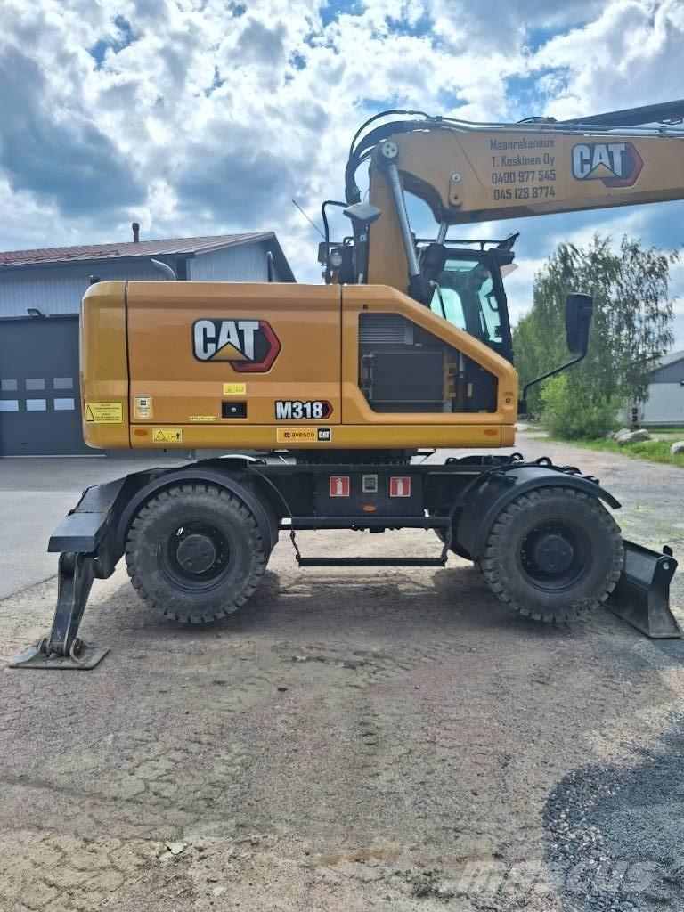 CAT M 318 ホイール式油圧ショベル（パワーショベル・ユンボ・バックホー）