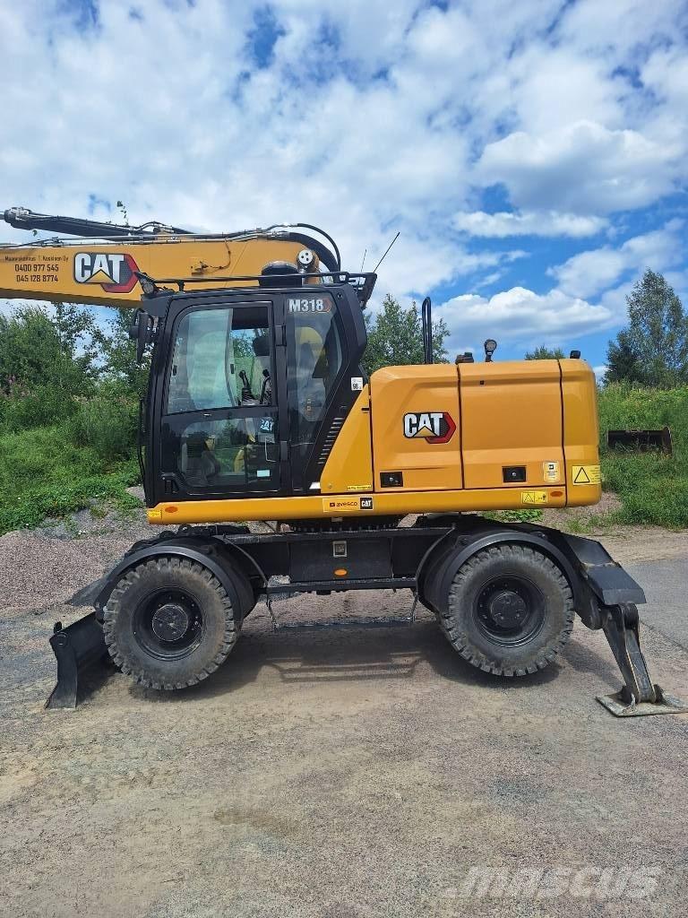 CAT M 318 ホイール式油圧ショベル（パワーショベル・ユンボ・バックホー）