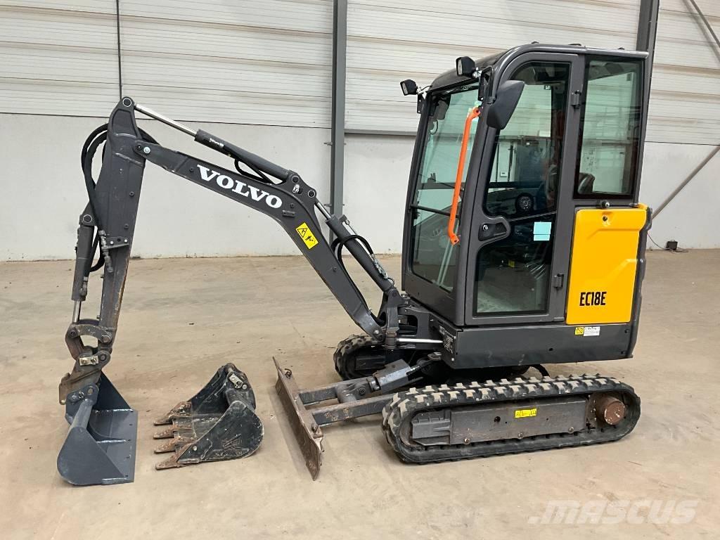 Volvo EC 18 E ミニ油圧ショベル 7t以下（ミニユンボ・ミニディガー）