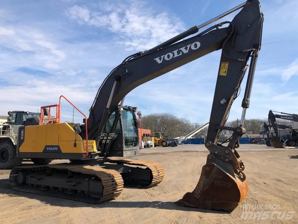 Volvo EC 220 EL 中型油圧ショベル 7ｔ-12ｔ（ユンボ・パワーショベル・バックホー）