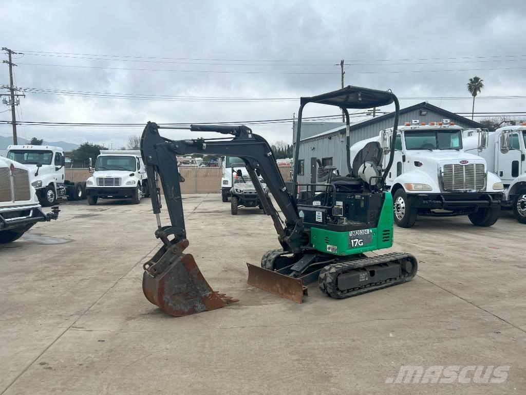 John Deere 17G ミニ油圧ショベル 7t以下（ミニユンボ・ミニディガー）