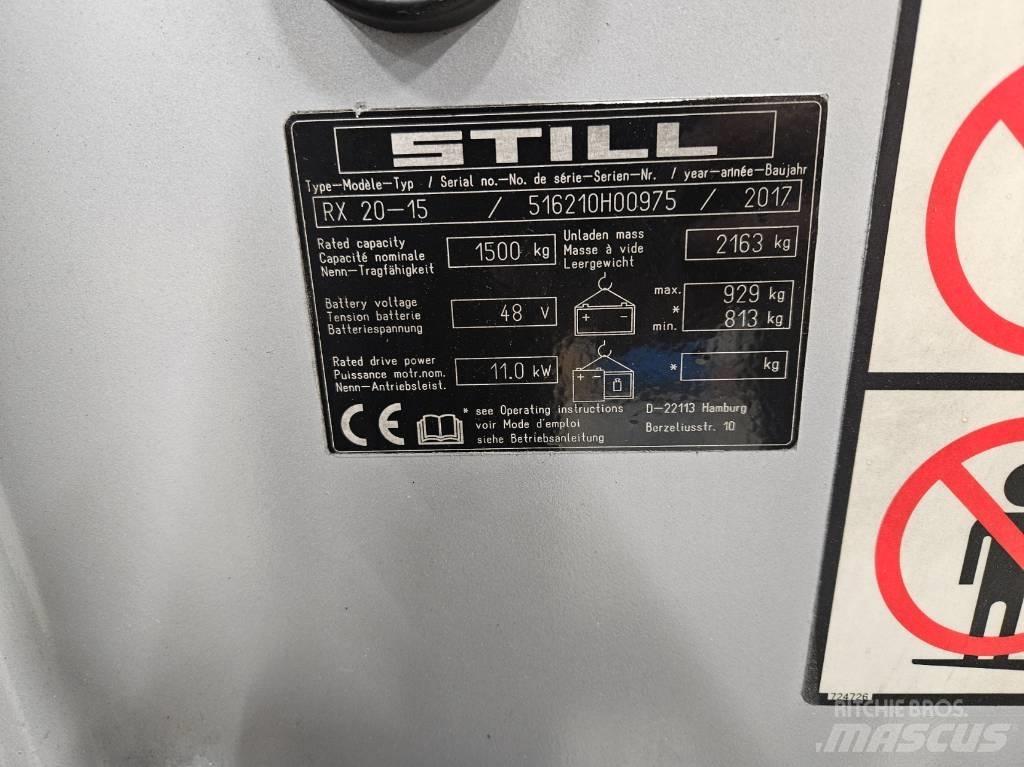 Still RX 20-15 バッテリーフォークリフト