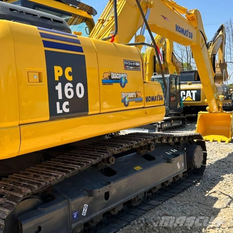 Komatsu PC 160 中型油圧ショベル 7ｔ-12ｔ（ユンボ・パワーショベル・バックホー）
