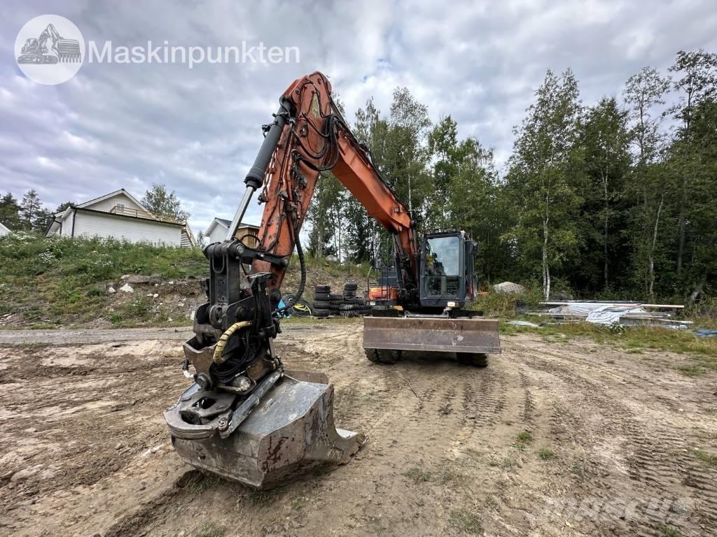 Doosan DX 170 W ホイール式油圧ショベル（パワーショベル・ユンボ・バックホー）