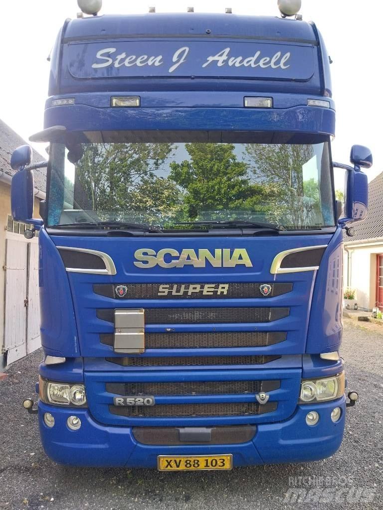 Scania R 520 中古トラクターヘッド | トレーラーヘッド