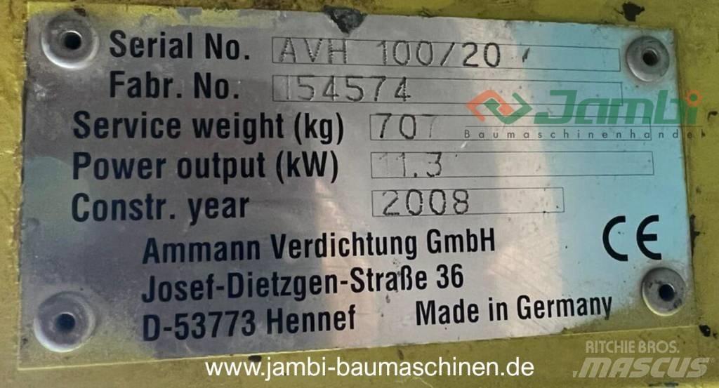 Ammann AVH 100-20 プレートコンパクター