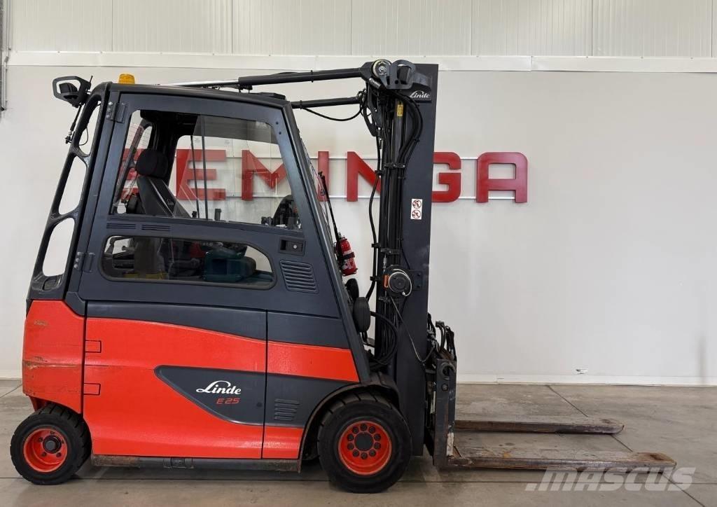 Linde 10984 - E25 バッテリーフォークリフト