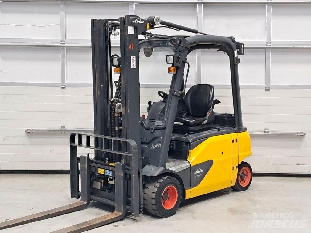 Linde E20PL-02 バッテリーフォークリフト