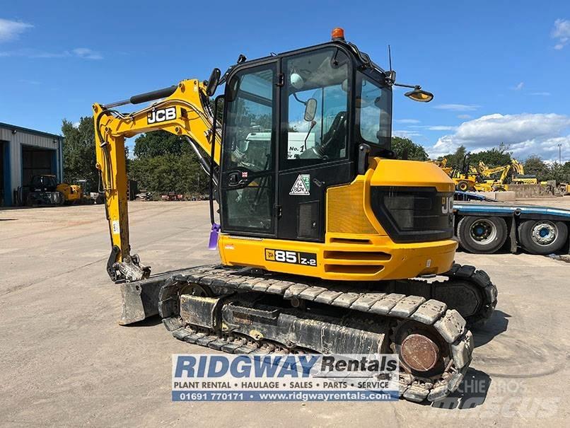 JCB 85 Z-2 中型油圧ショベル 7ｔ-12ｔ（ユンボ・パワーショベル・バックホー）