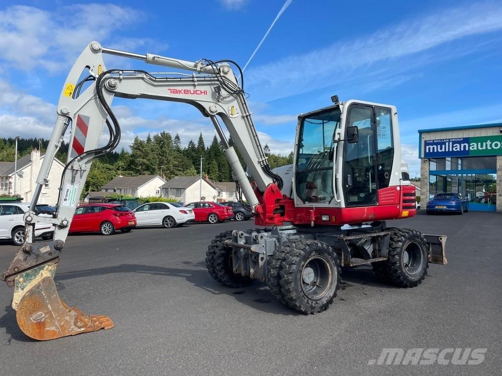 Takeuchi TB295W ホイール式油圧ショベル（パワーショベル・ユンボ・バックホー）