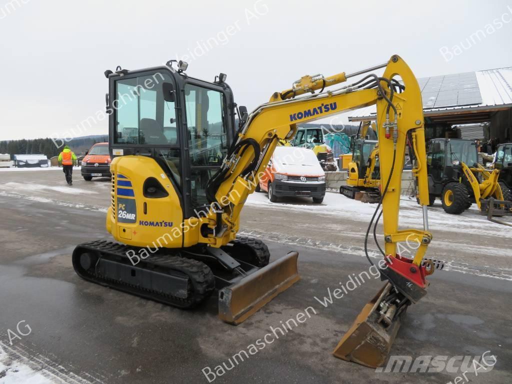 Komatsu PC 26 MR-5 ミニ油圧ショベル 7t以下（ミニユンボ・ミニディガー）