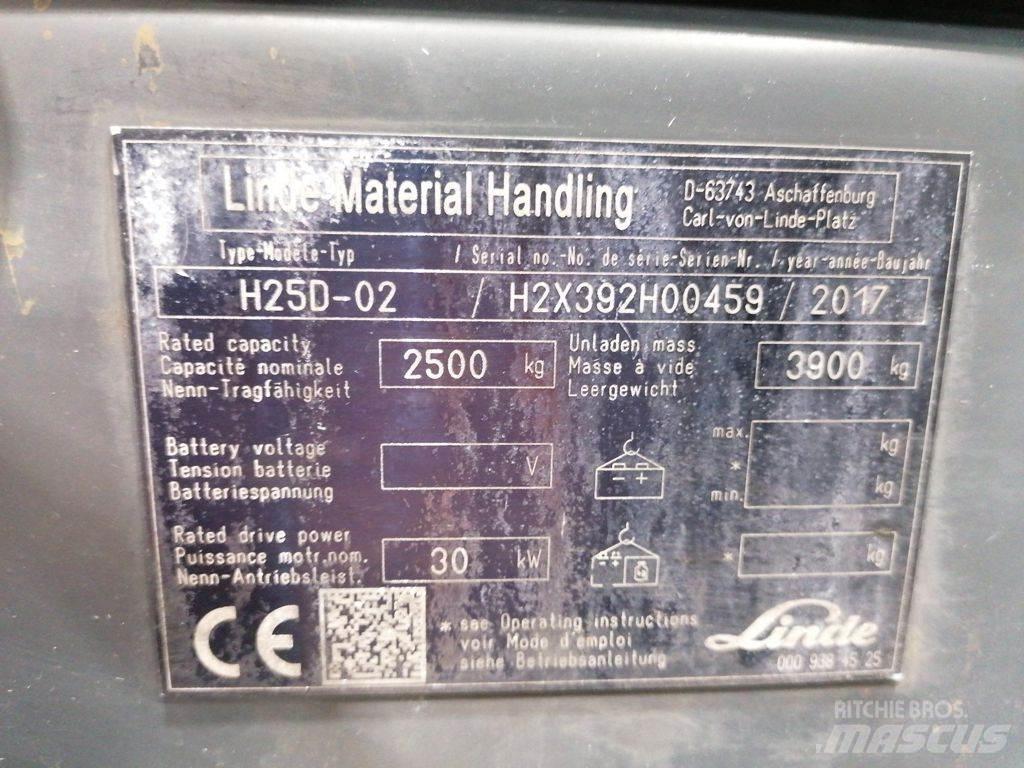 Linde H25D-02 ディーゼル・軽油