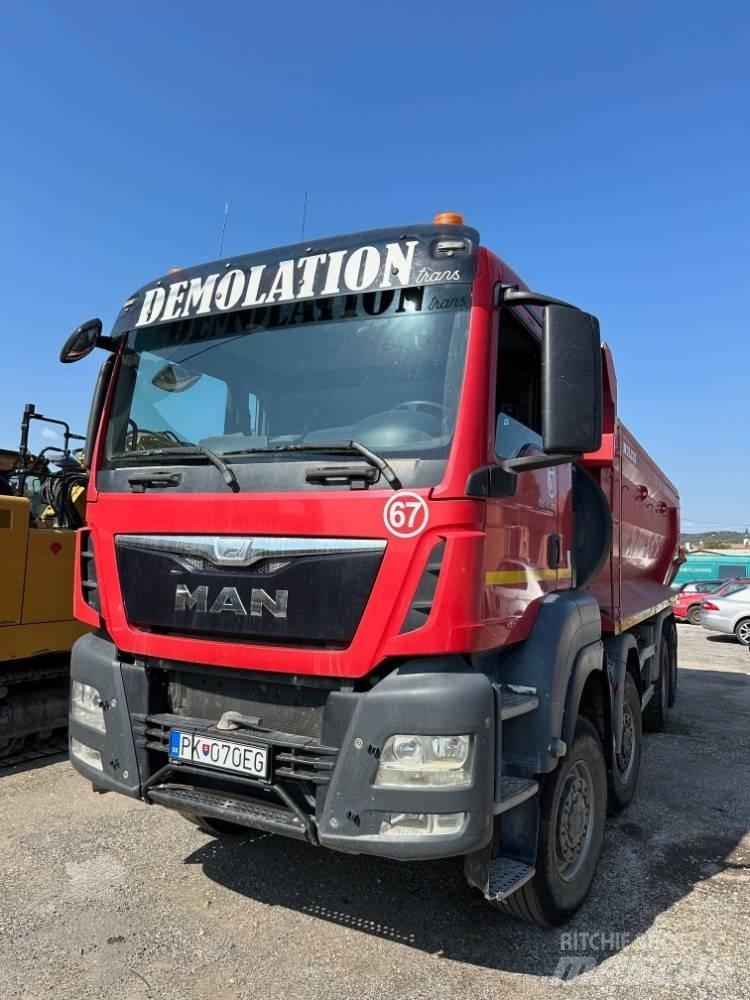 MAN TGS 41.480 ダンプ