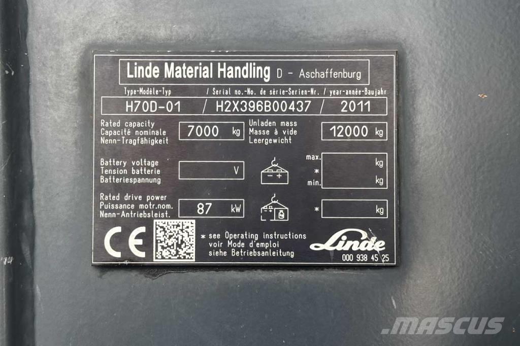 Linde H70D-01 ディーゼル・軽油