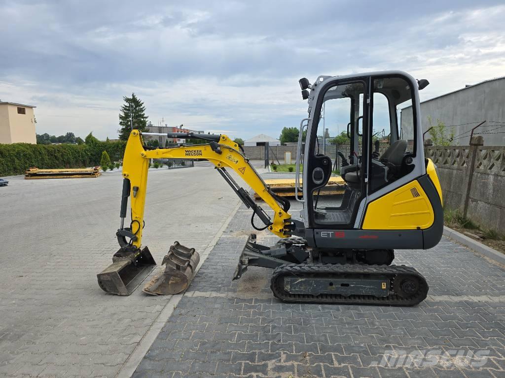 Wacker Neuson ET18 ミニ油圧ショベル 7t以下（ミニユンボ・ミニディガー）